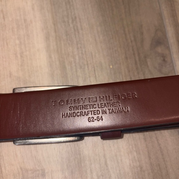 Tommy Hilfiger Brown Belt Big Tall 62-64 - Picture 8 of 9